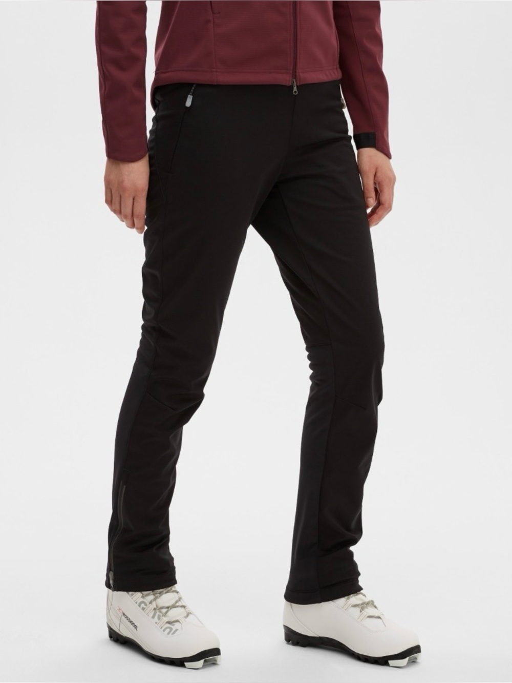 MEC Trax Nordic Soft Shell Pants Black Women’s M